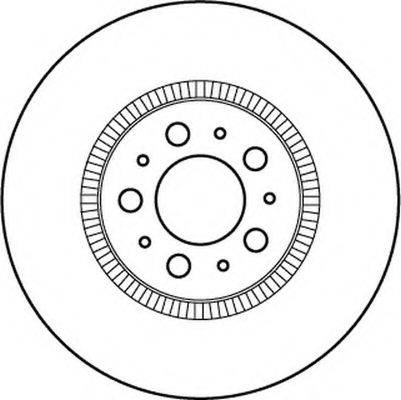 BENDIX 562173BC гальмівний диск