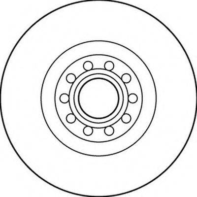 BENDIX 562205BC гальмівний диск