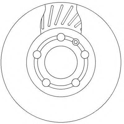 BENDIX 562307B гальмівний диск