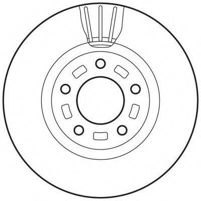BENDIX 562635BC гальмівний диск