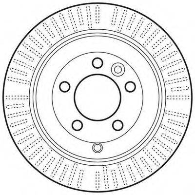 BENDIX 562653BC гальмівний диск