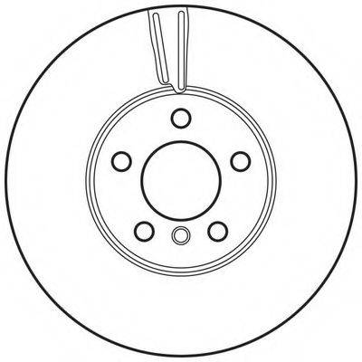 BENDIX 562691BC гальмівний диск