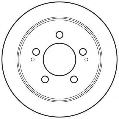 BENDIX 562774BC гальмівний диск