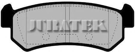 JURATEK JCP1889 Комплект гальмівних колодок, дискове гальмо