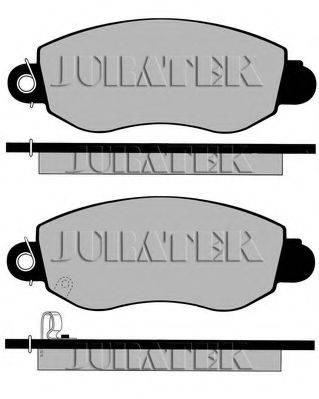 JURATEK JCP5167 Комплект гальмівних колодок, дискове гальмо