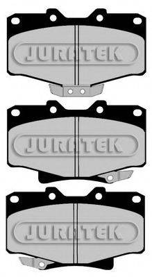 JURATEK 21681 Комплект гальмівних колодок, дискове гальмо