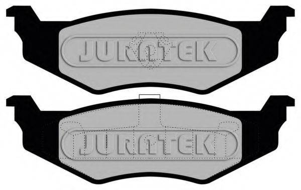 JURATEK 23562 Комплект гальмівних колодок, дискове гальмо