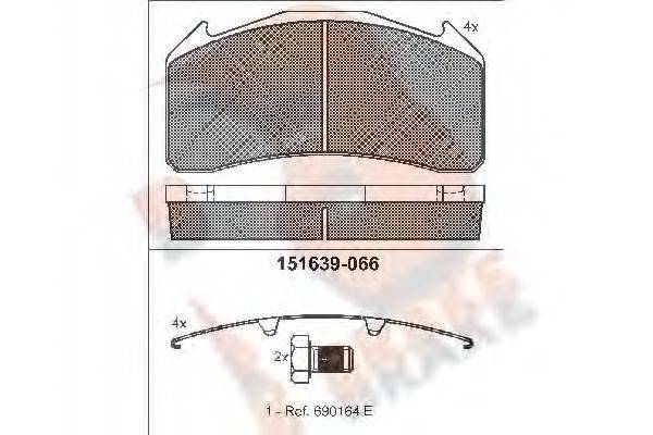 R BRAKE RB1639