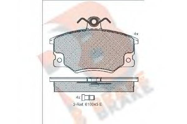 R BRAKE RB0415