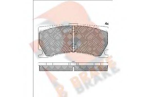 R BRAKE RB2041