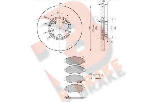 R BRAKE 3R13675613