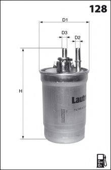 LUCAS FILTERS LFDF137 Паливний фільтр