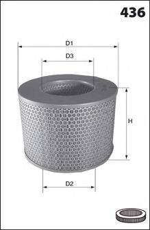 LUCAS FILTERS LFAF338 Повітряний фільтр