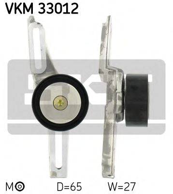 SKF VKM33012 Натяжний ролик, полікліновий ремінь
