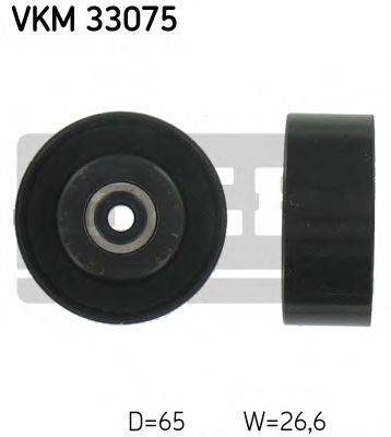 SKF VKM33075 Паразитний / провідний ролик, полікліновий ремінь