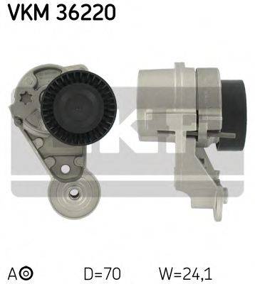 SKF VKM36220 Натяжний ролик, полікліновий ремінь