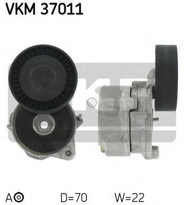 SKF VKM37011 Натяжний ролик, полікліновий ремінь