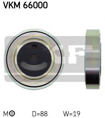 SKF VKM66000 Натяжний ролик, полікліновий ремінь