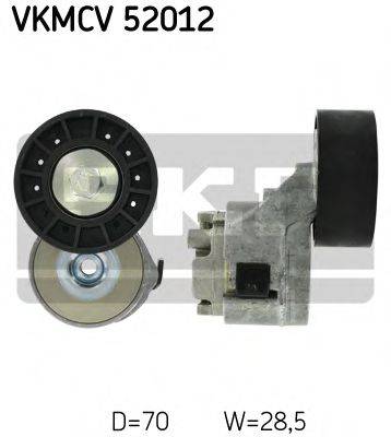 SKF VKMCV52012 Натяжний ролик, полікліновий ремінь