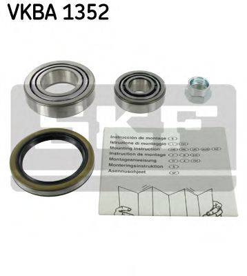 SKF VKBA1352 Комплект підшипника маточини колеса