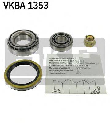 SKF VKBA1353 Комплект підшипника маточини колеса