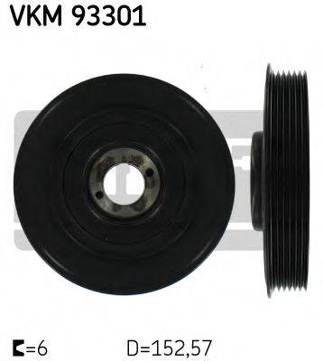 SKF VKM93301 Ремінний шків, колінчастий вал