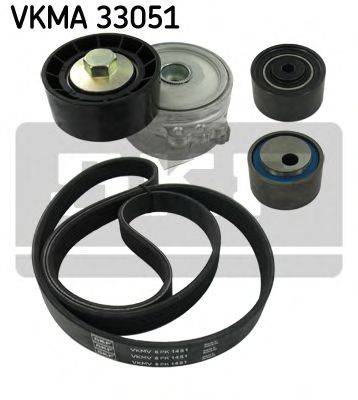 SKF VKMA33051 Полікліновий ремінний комплект