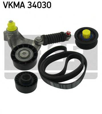 SKF VKMA34030 Полікліновий ремінний комплект