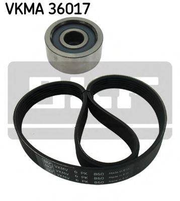 SKF VKMA36017 Полікліновий ремінний комплект