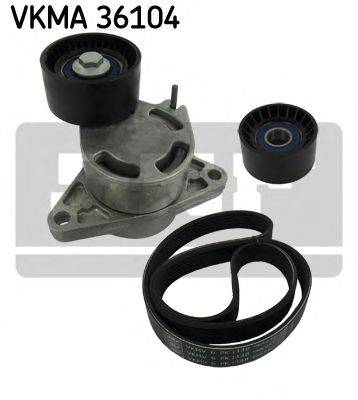 SKF VKMA36104 Полікліновий ремінний комплект