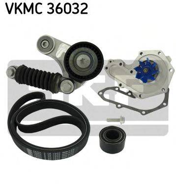 SKF VKMC36032 Водяний насос + комплект потічкових ременів