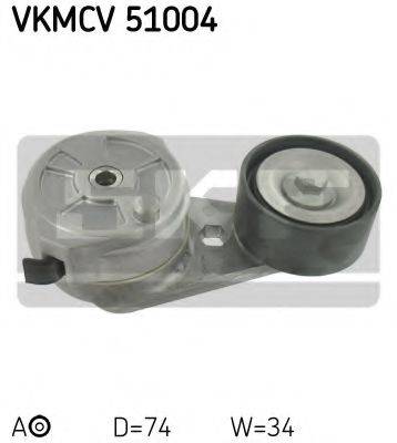 SKF VKMCV51004 Натяжний ролик, полікліновий ремінь