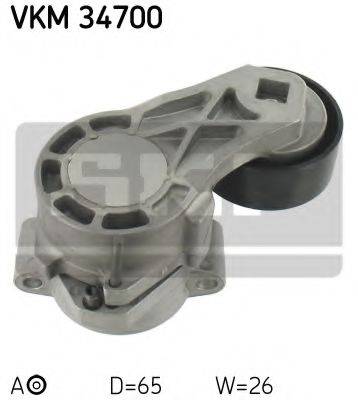 SKF VKM34700 Натяжний ролик, полікліновий ремінь