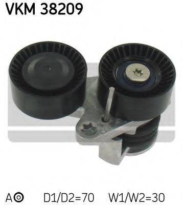 SKF VKM38209 Натяжний ролик, полікліновий ремінь