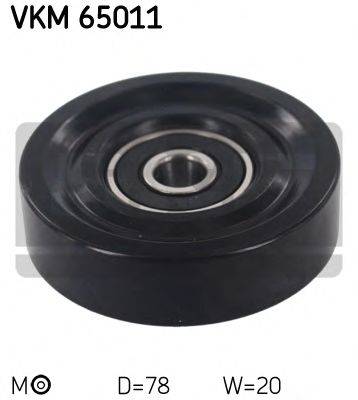SKF VKM65011 Натяжний ролик, полікліновий ремінь
