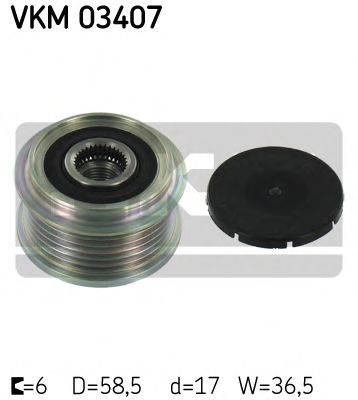 SKF VKM 03407