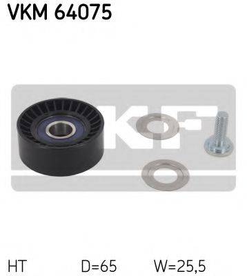 SKF VKM64075 Натяжний ролик, полікліновий ремінь