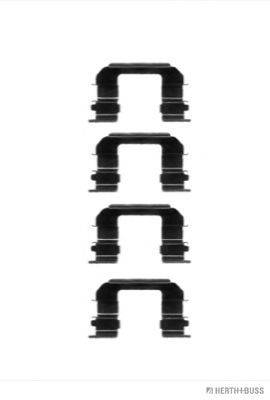 OJD 109-1287 Комплектуючі, колодки дискового гальма