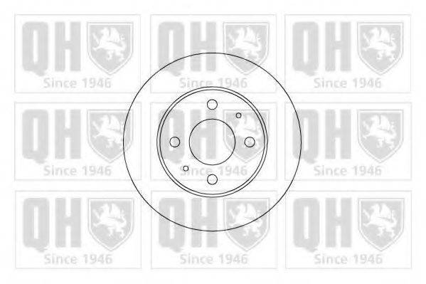 QUINTON HAZELL BDC3809 гальмівний диск