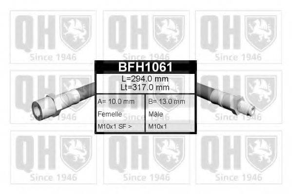 QUINTON HAZELL BFH1061 Гальмівний шланг