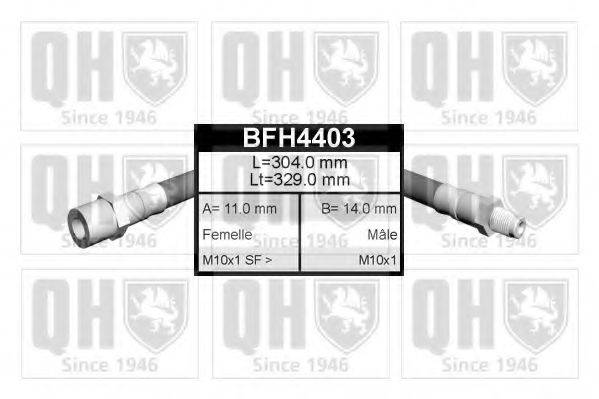 QUINTON HAZELL BFH4403 Гальмівний шланг