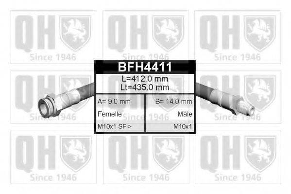 QUINTON HAZELL BFH4411 Гальмівний шланг
