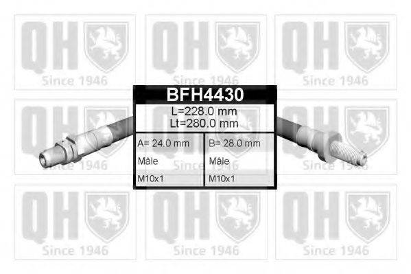 QUINTON HAZELL BFH4430 Гальмівний шланг
