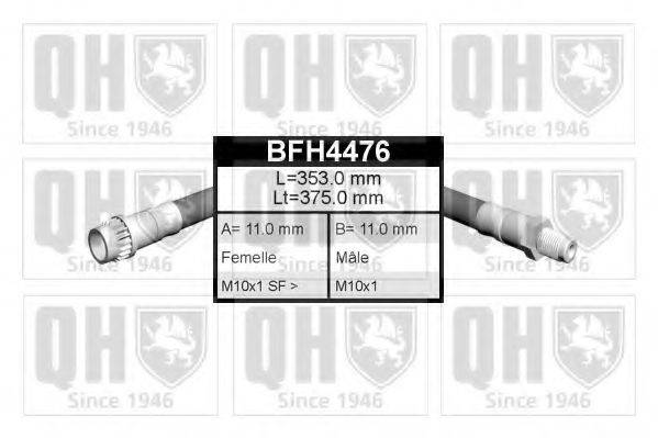 QUINTON HAZELL BFH4476 Гальмівний шланг
