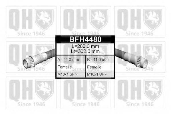QUINTON HAZELL BFH4480 Гальмівний шланг