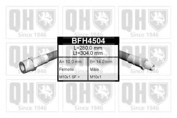 QUINTON HAZELL BFH4504 Гальмівний шланг
