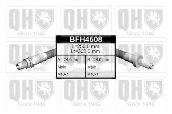 QUINTON HAZELL BFH4508 Гальмівний шланг