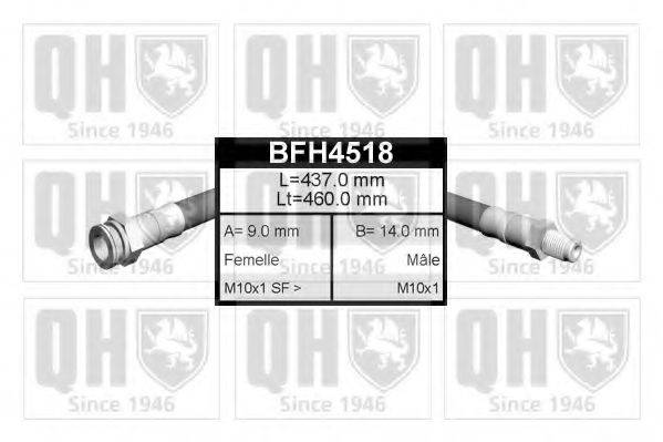 QUINTON HAZELL BFH4518 Гальмівний шланг