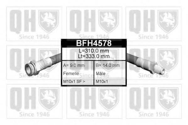 QUINTON HAZELL BFH4578 Гальмівний шланг