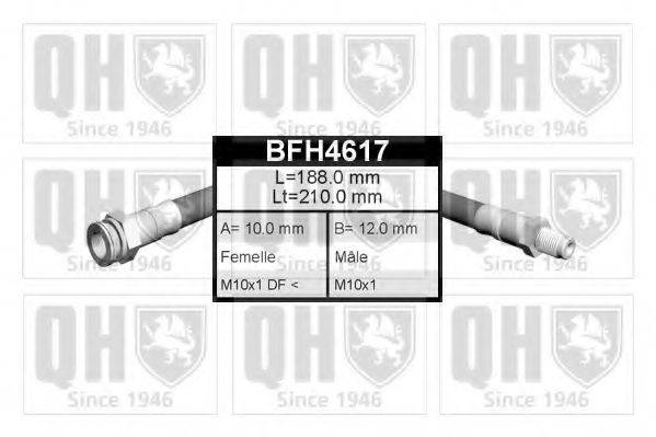 QUINTON HAZELL BFH4617 Гальмівний шланг